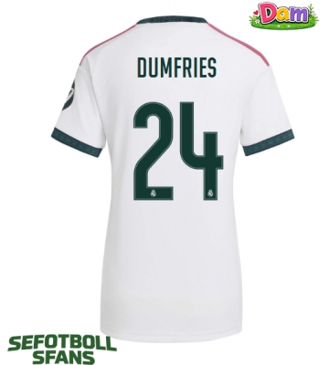 Real Madrid Denzel Dumfries #24 Hemmatröja Kvinnor 2026-27 Kortärmad